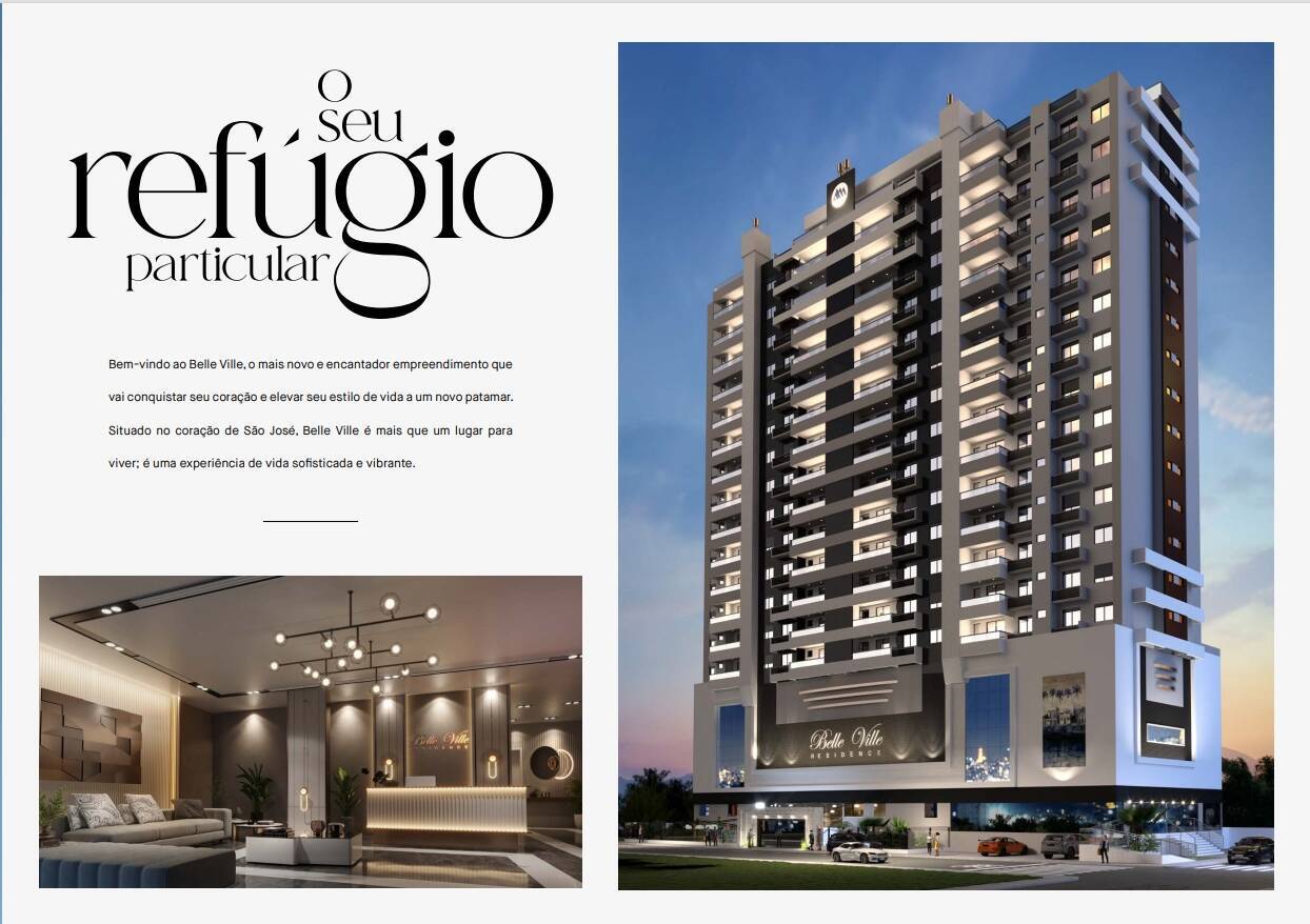 #1699 - Apartamento para Venda em São José - SC