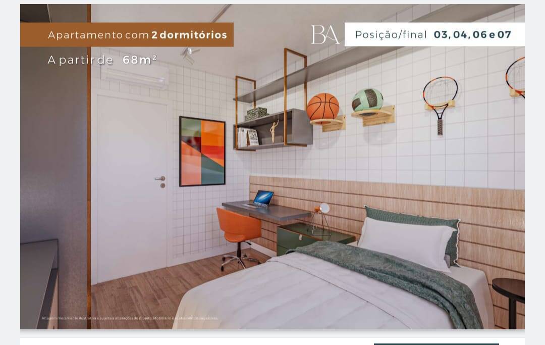 #1046 - Apartamento para Venda em São José - SC