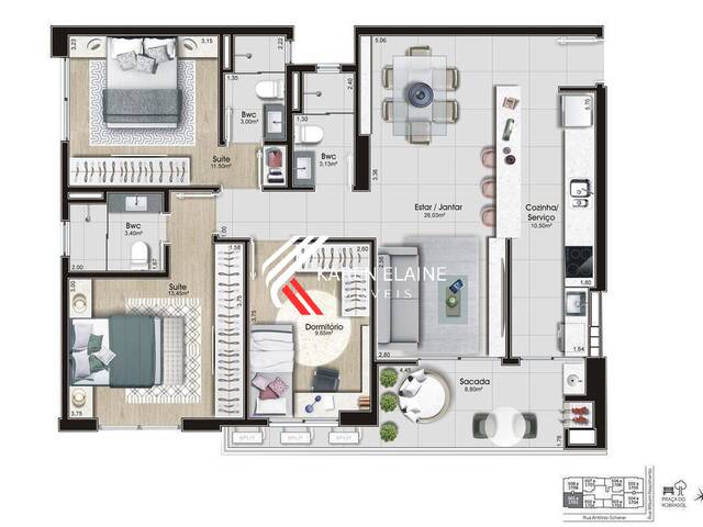 Apartamento para Venda em São José - 4